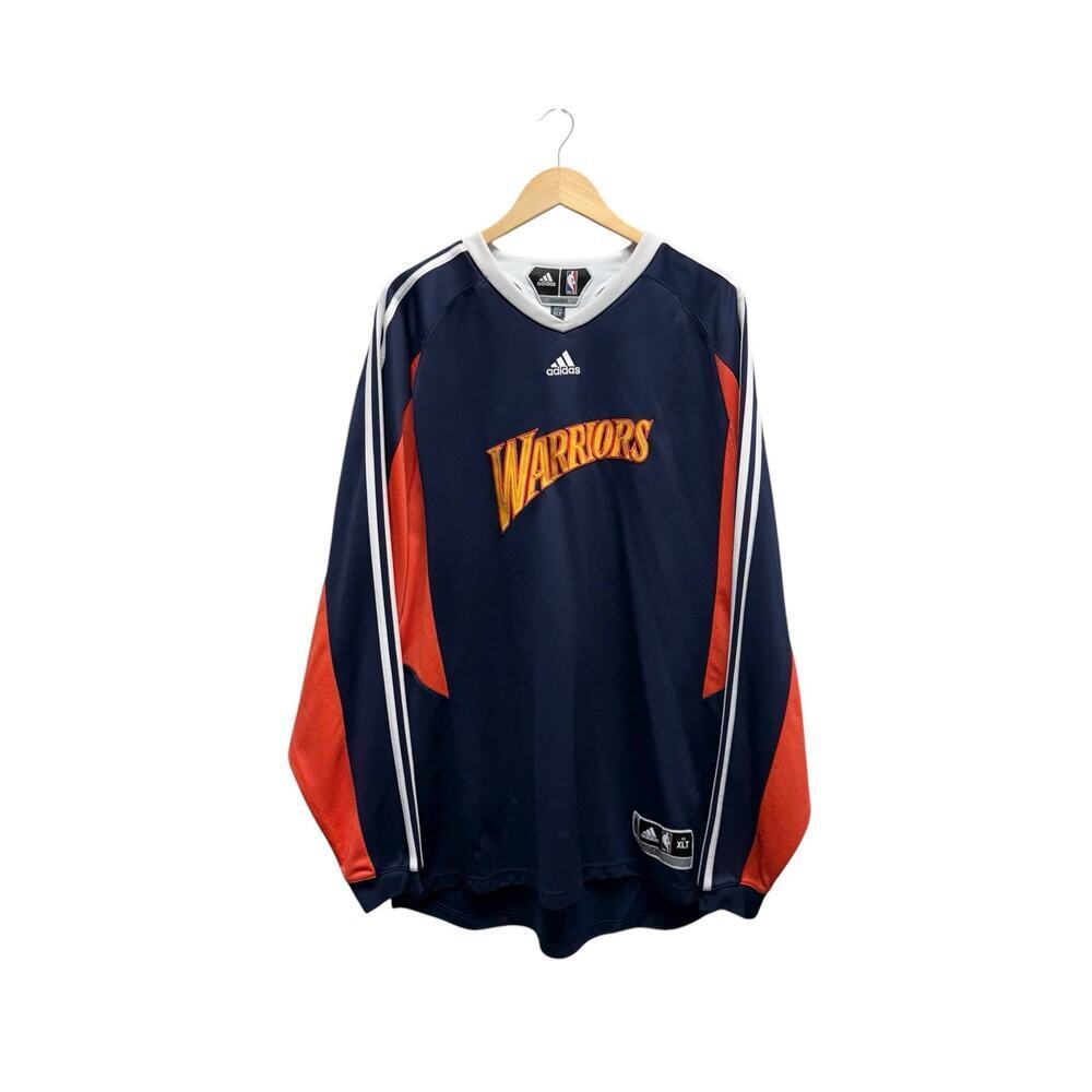 Adidas GS‎ Warriors player issued shooting jacket #50 Corey Maggette XLT NBA